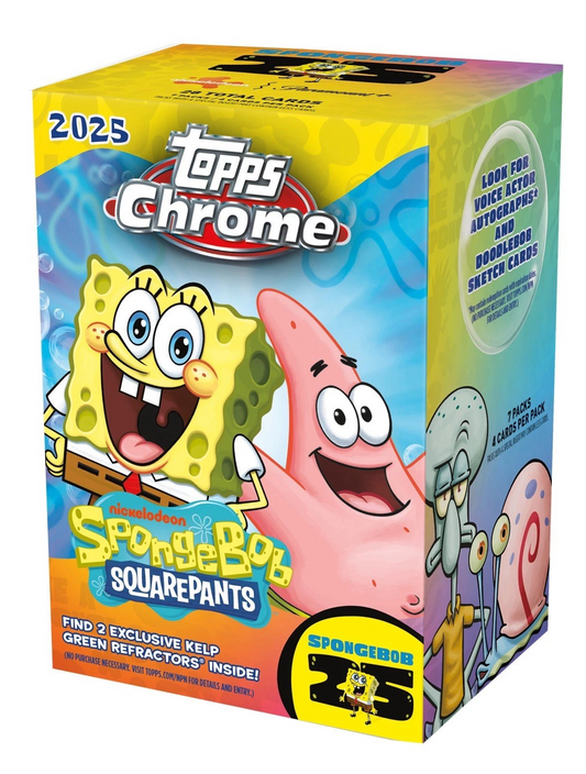 Topps Chrome Spongebob Value Box