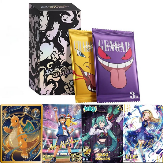 Qiyuan Series Wave 3 Pokémon Charizard & Gengar Collectible Card Booster Packs #3