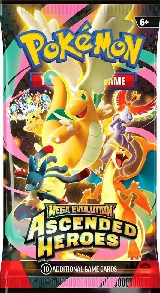 Pokemon TCG:  Ascended Heroes Single Booster Pack