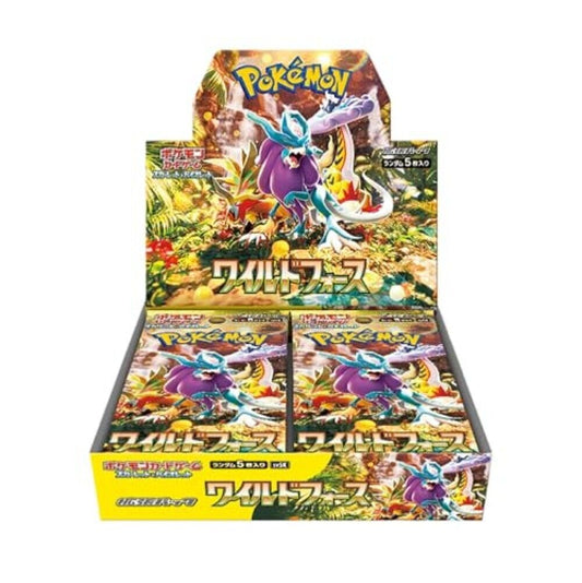 Scarlet and Violet:  Wild Force Booster Box